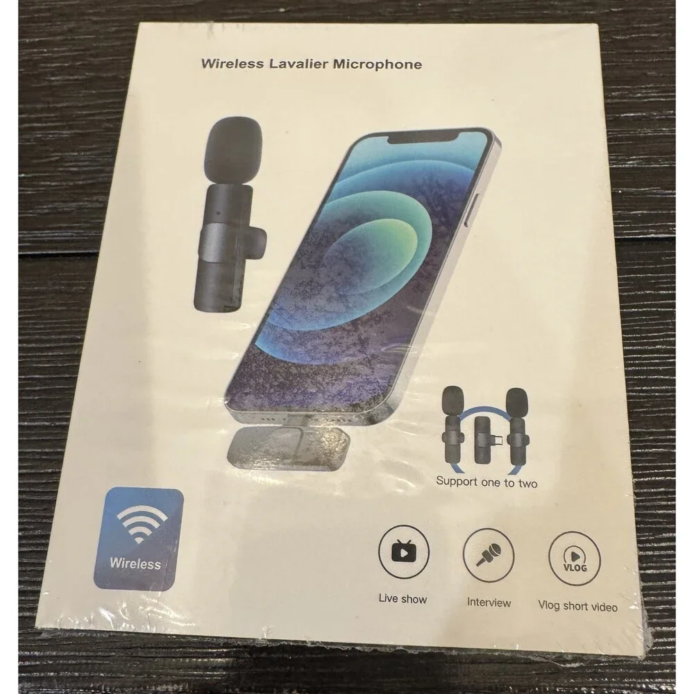 Irfora Mini Wireless Lavalier Microphone New Lapel Android